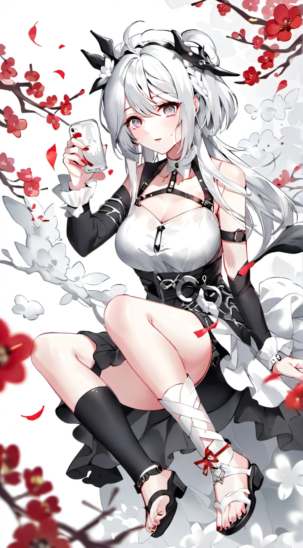 ai character: Rose background