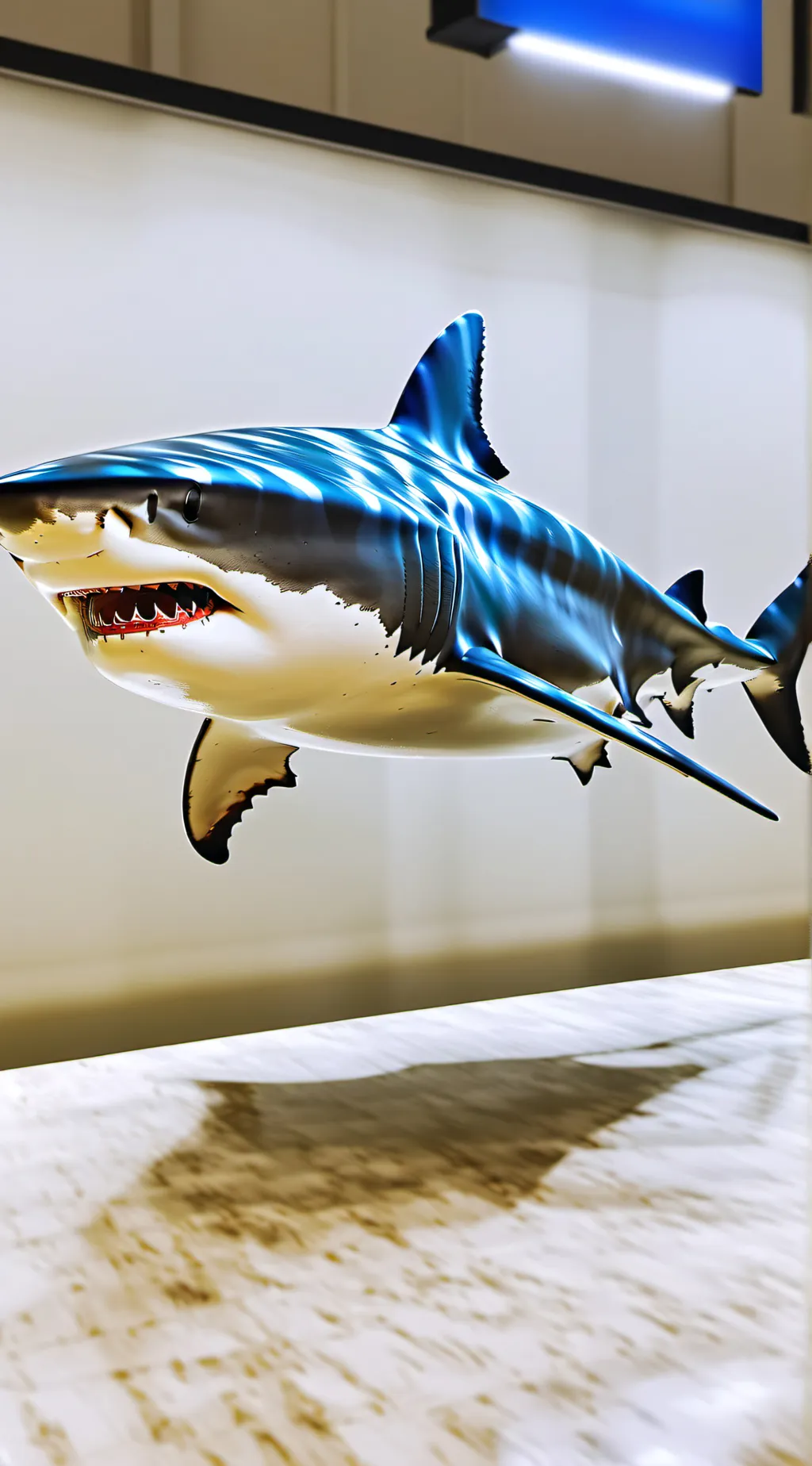 ai character: Sharky background