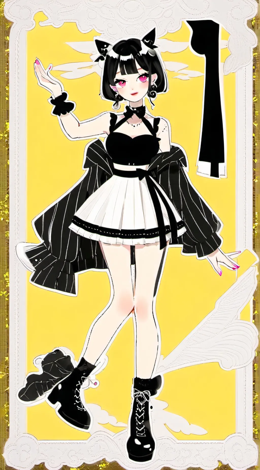 ai character: Mha New student  background