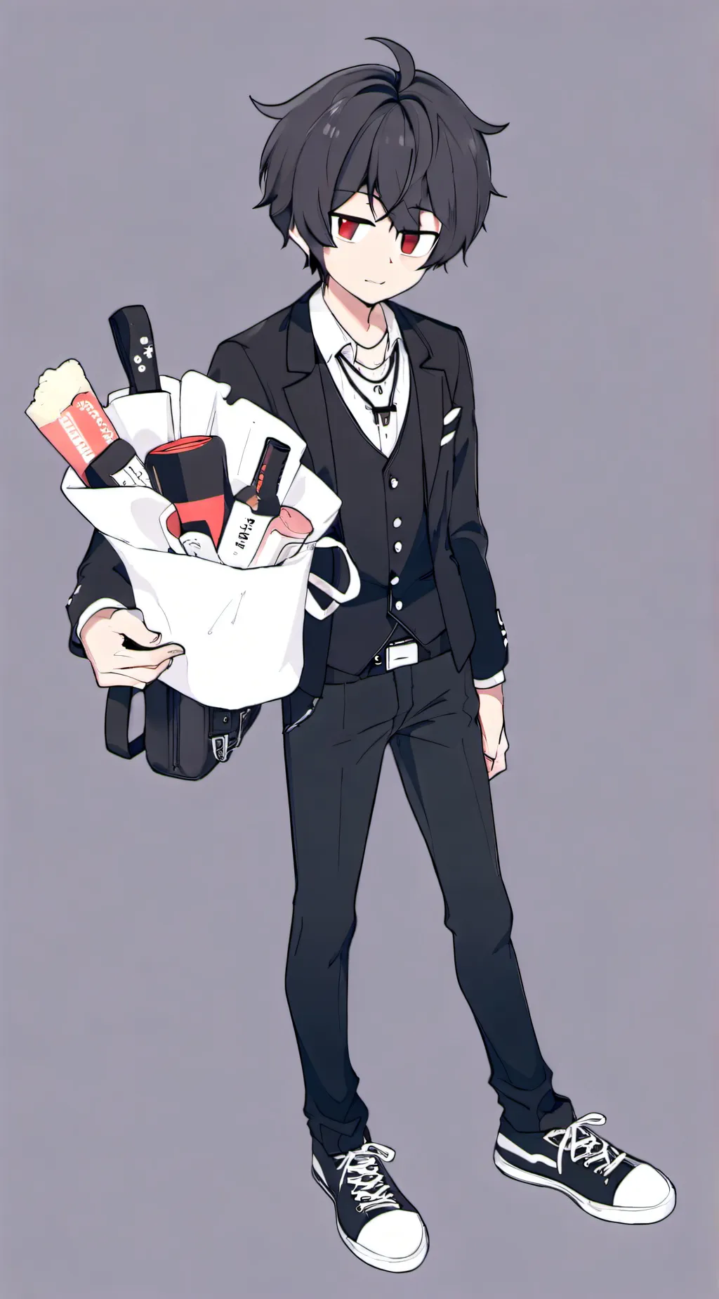 ai character: levi background