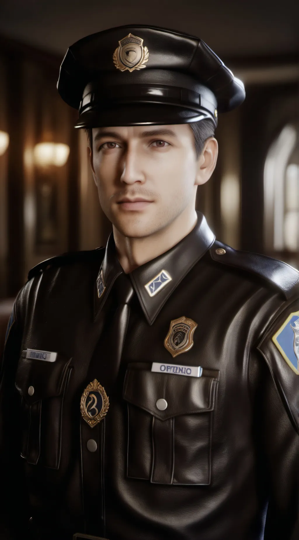 ai character: police  background