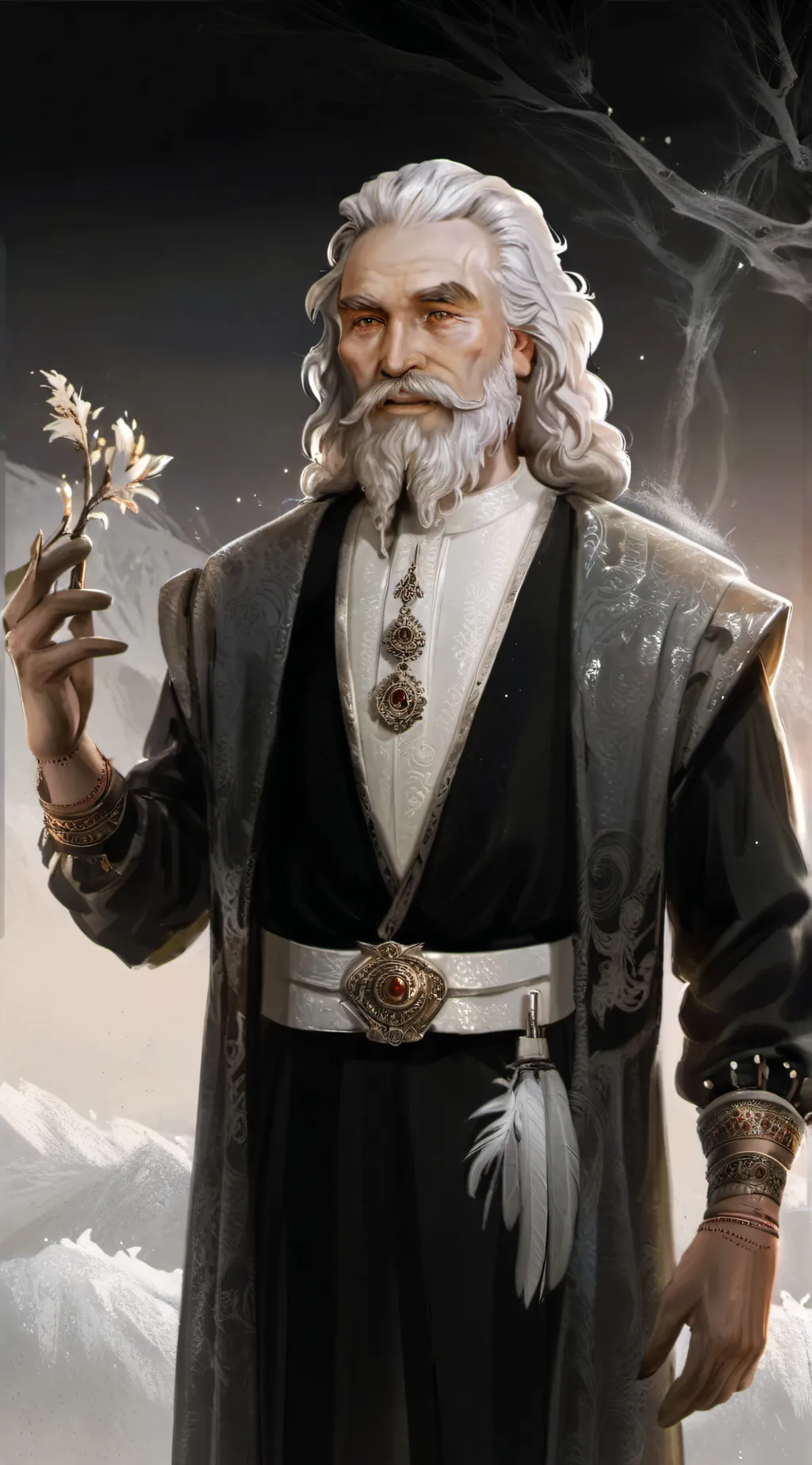 ai character: Lenzo background