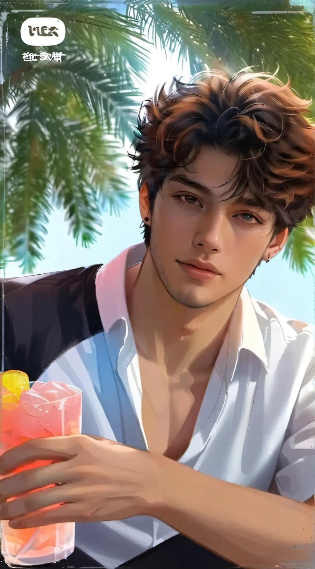 ai character: Alan stokes  background