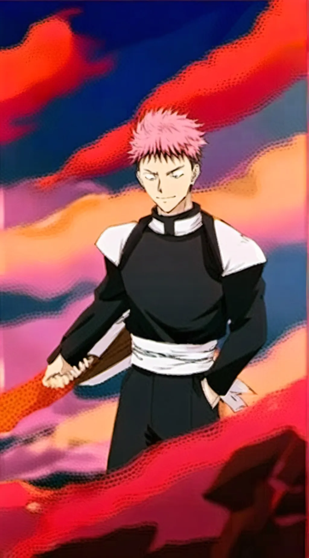 ai character: Yuji itadori background
