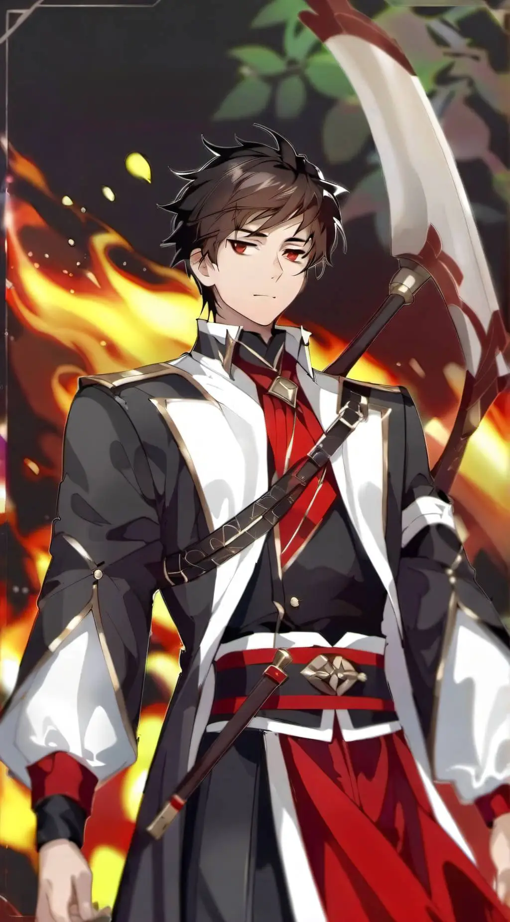 ai character: Kai background