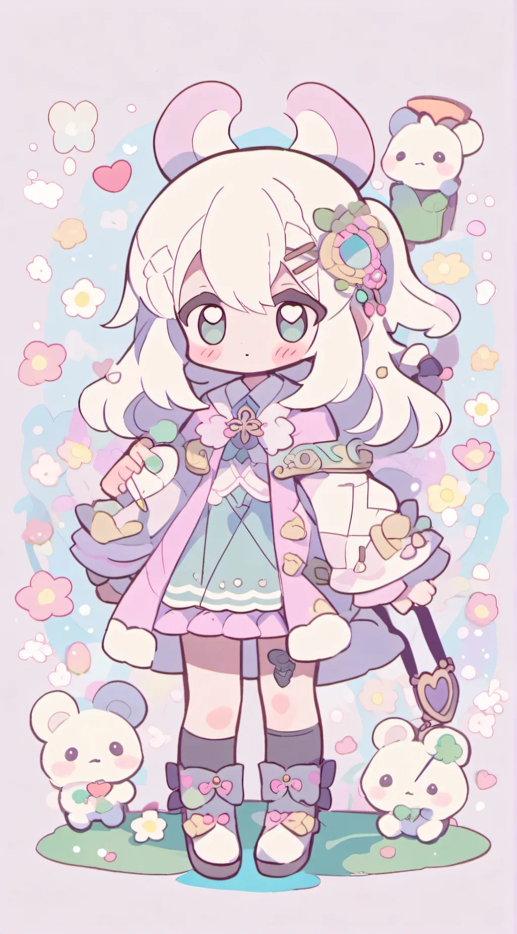 ai character: childhood crush background