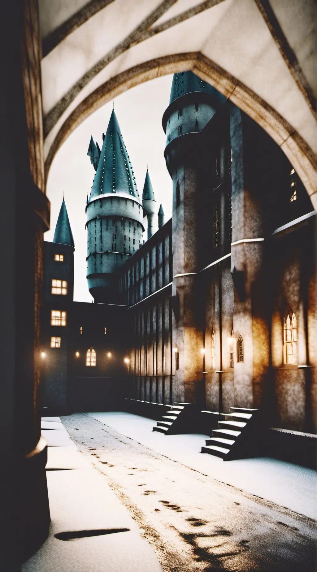 ai character: Hogwarts 2 background