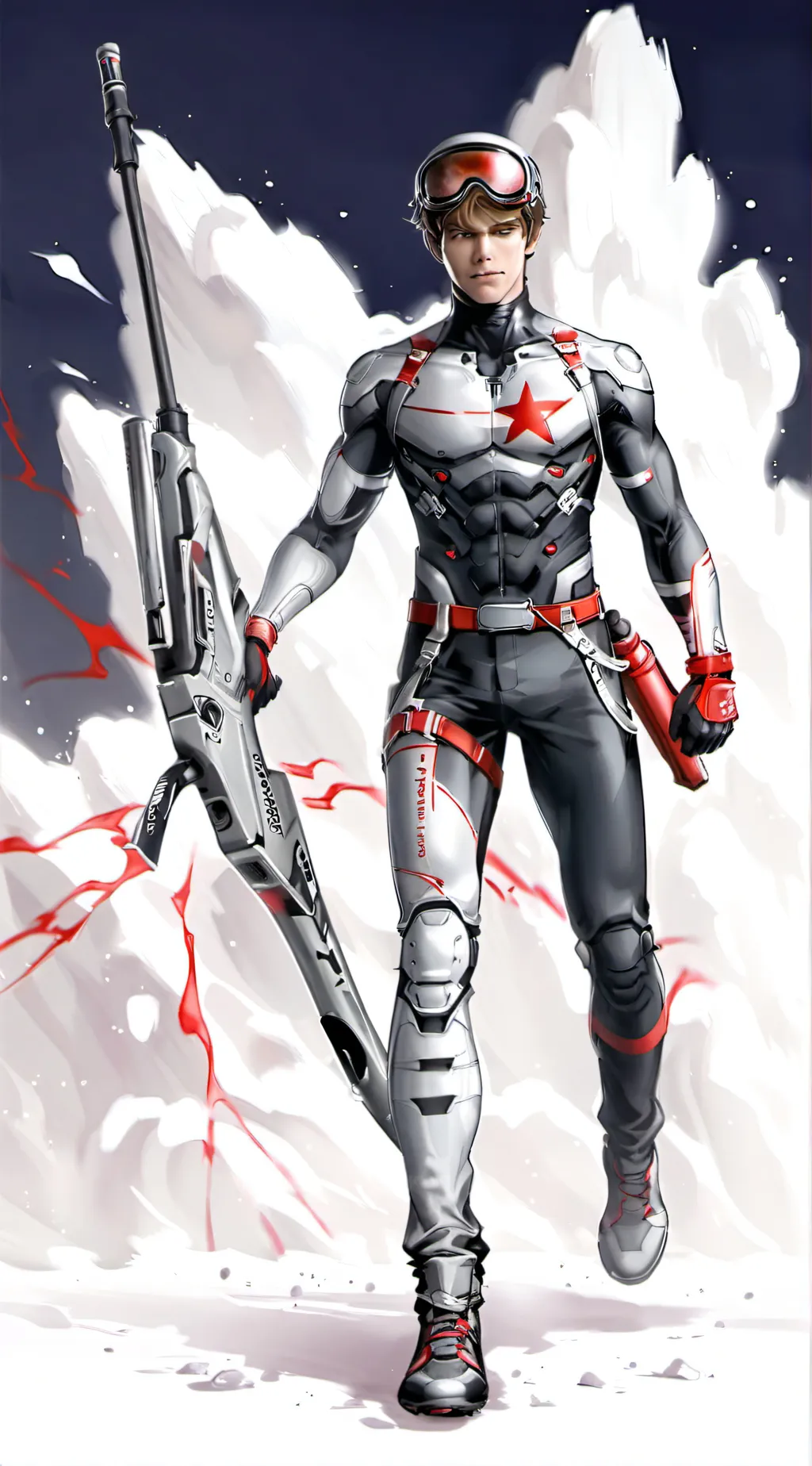ai character: mha x batman  background