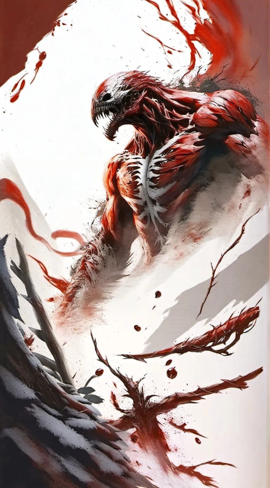 ai character: carnage  background