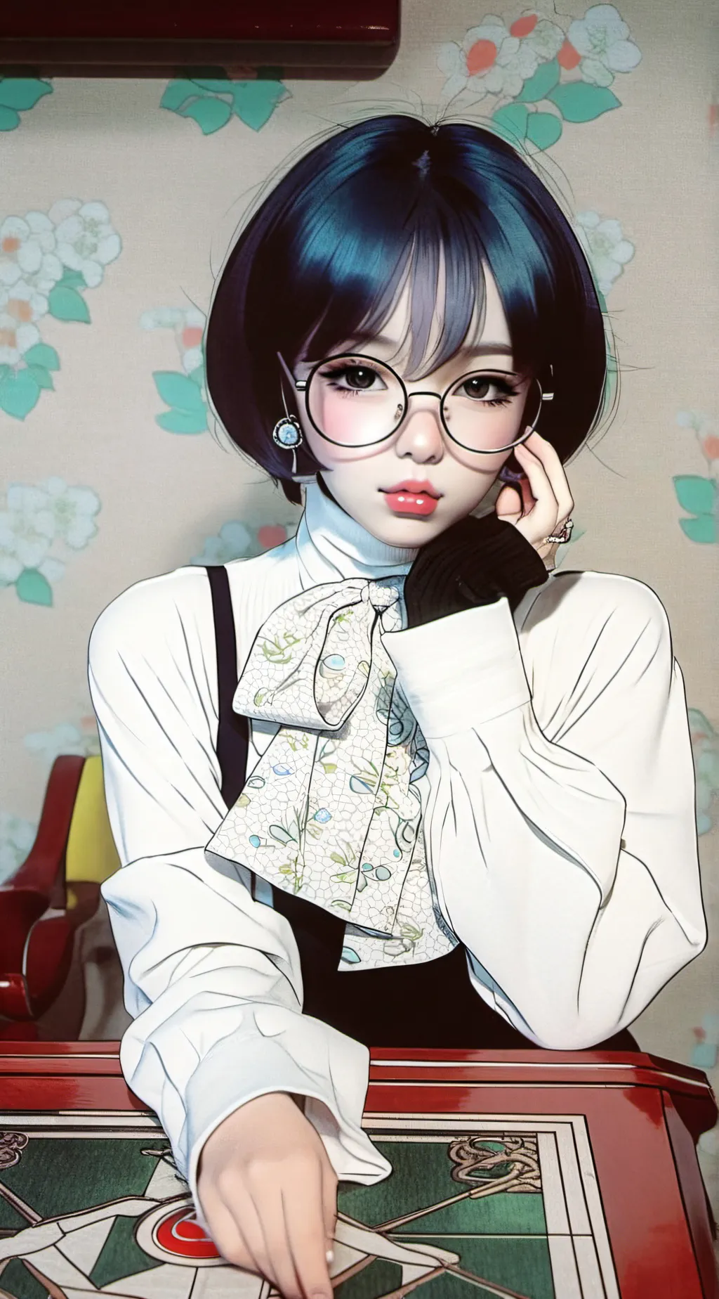 ai character: Rei background