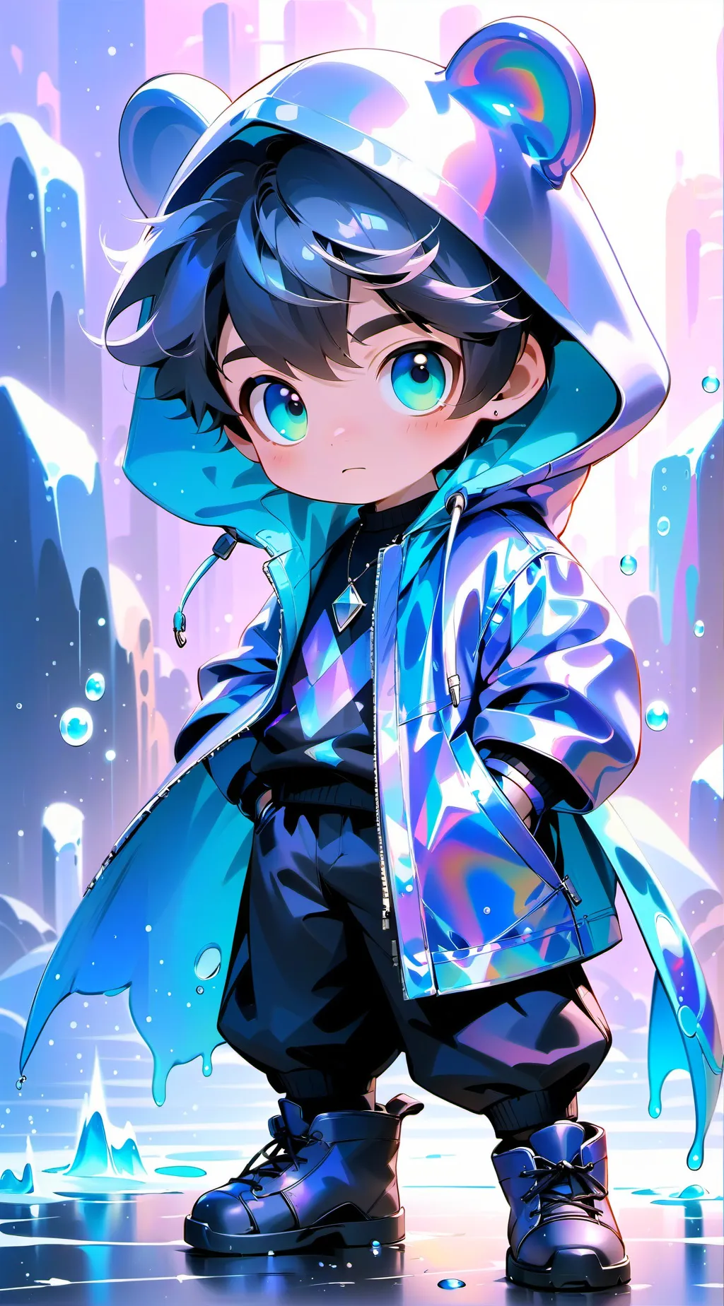 ai character: proter background