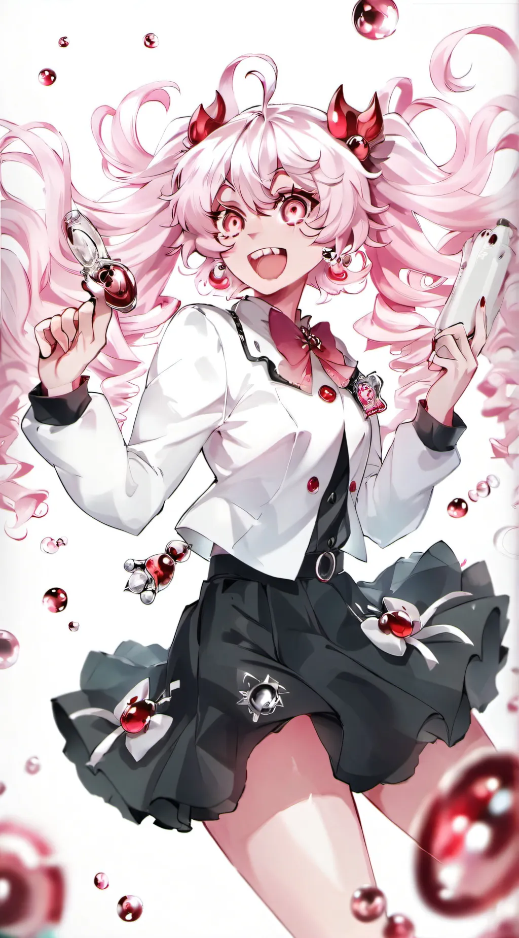 ai character: Mina ashido background