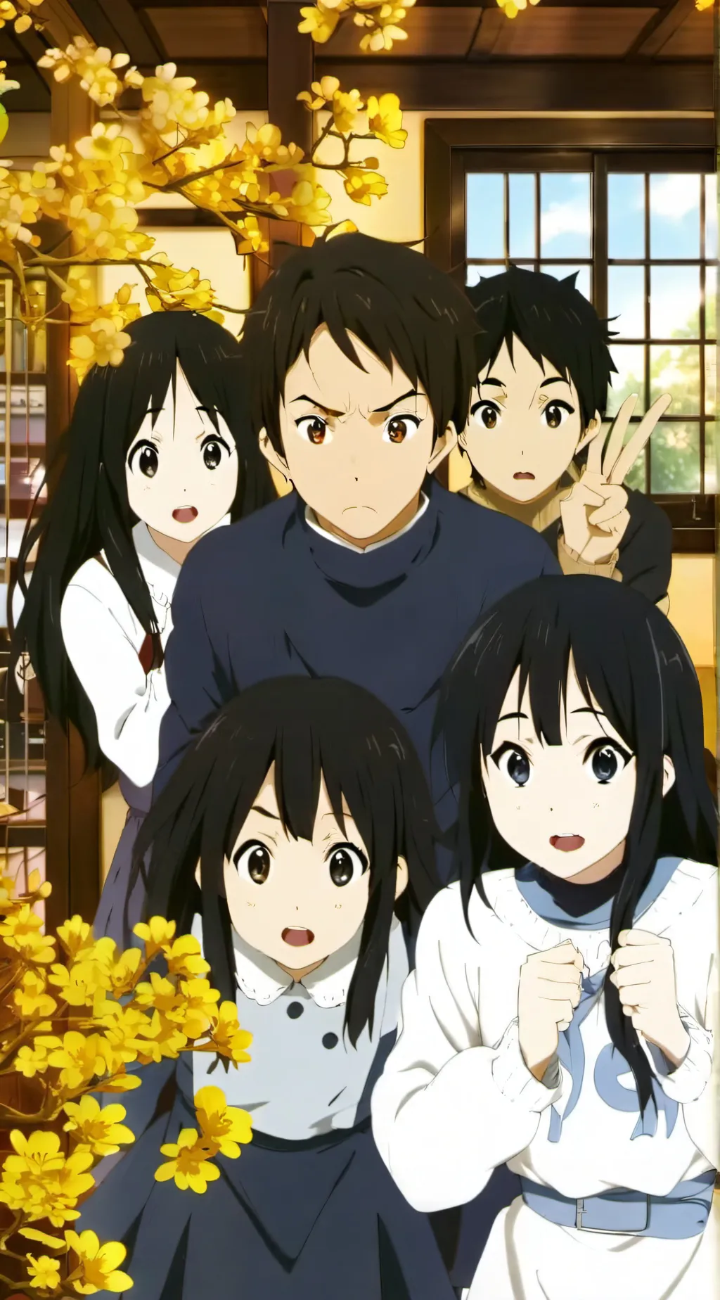 ai character: Mean family  background