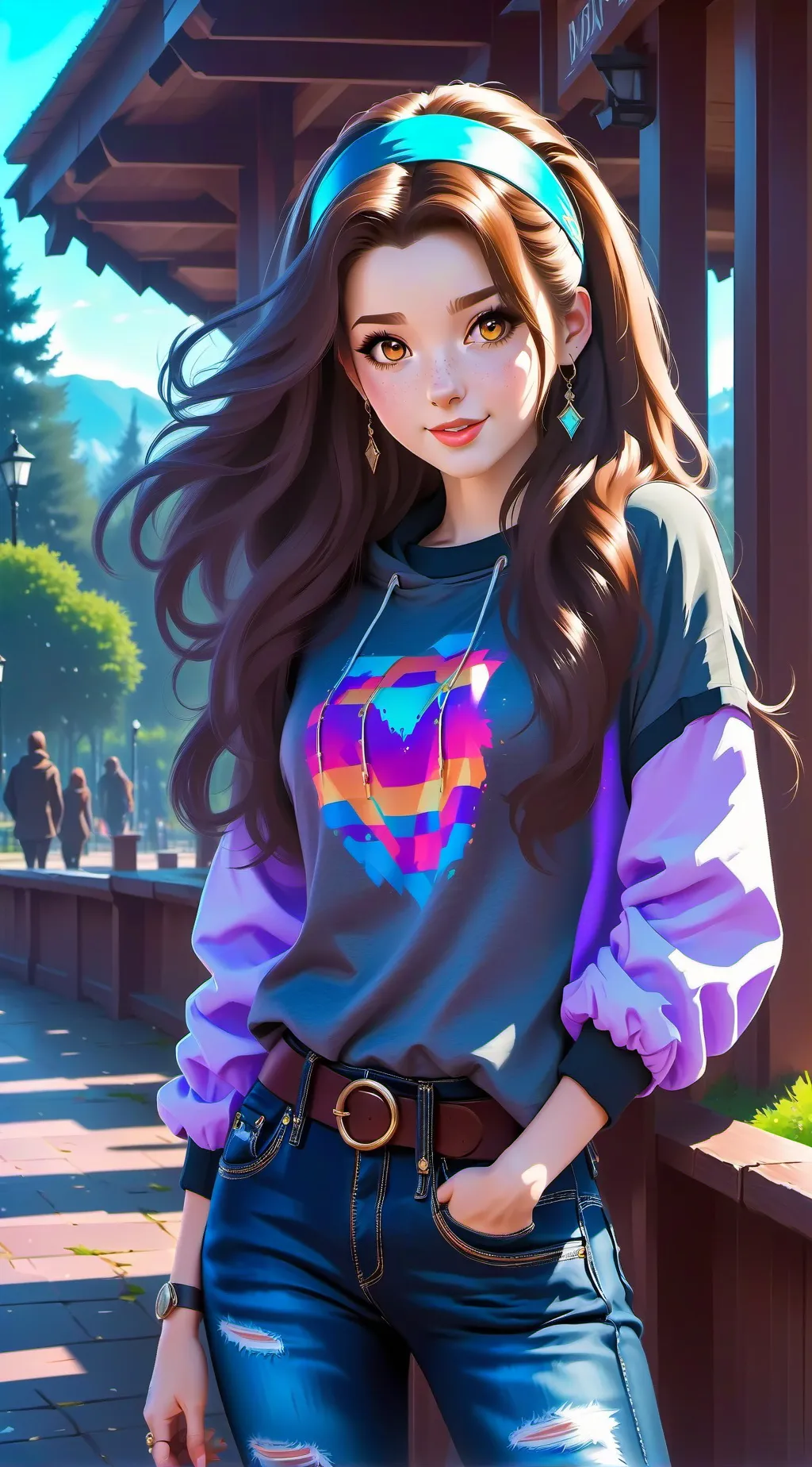 ai character: Ava background