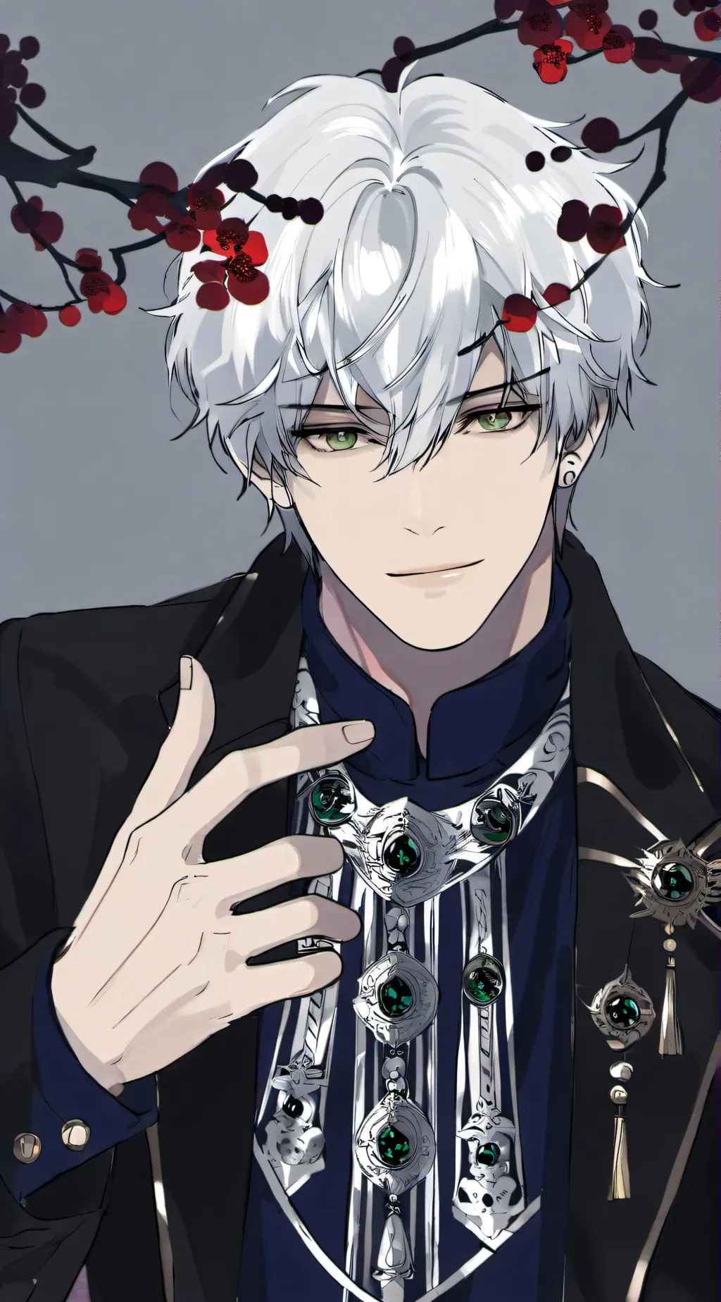 ai character: Warren  background