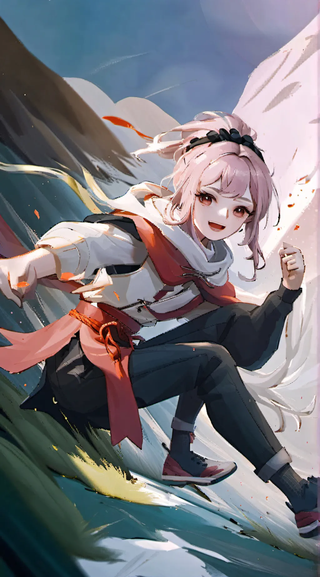 ai character: leo(wolf boy) background