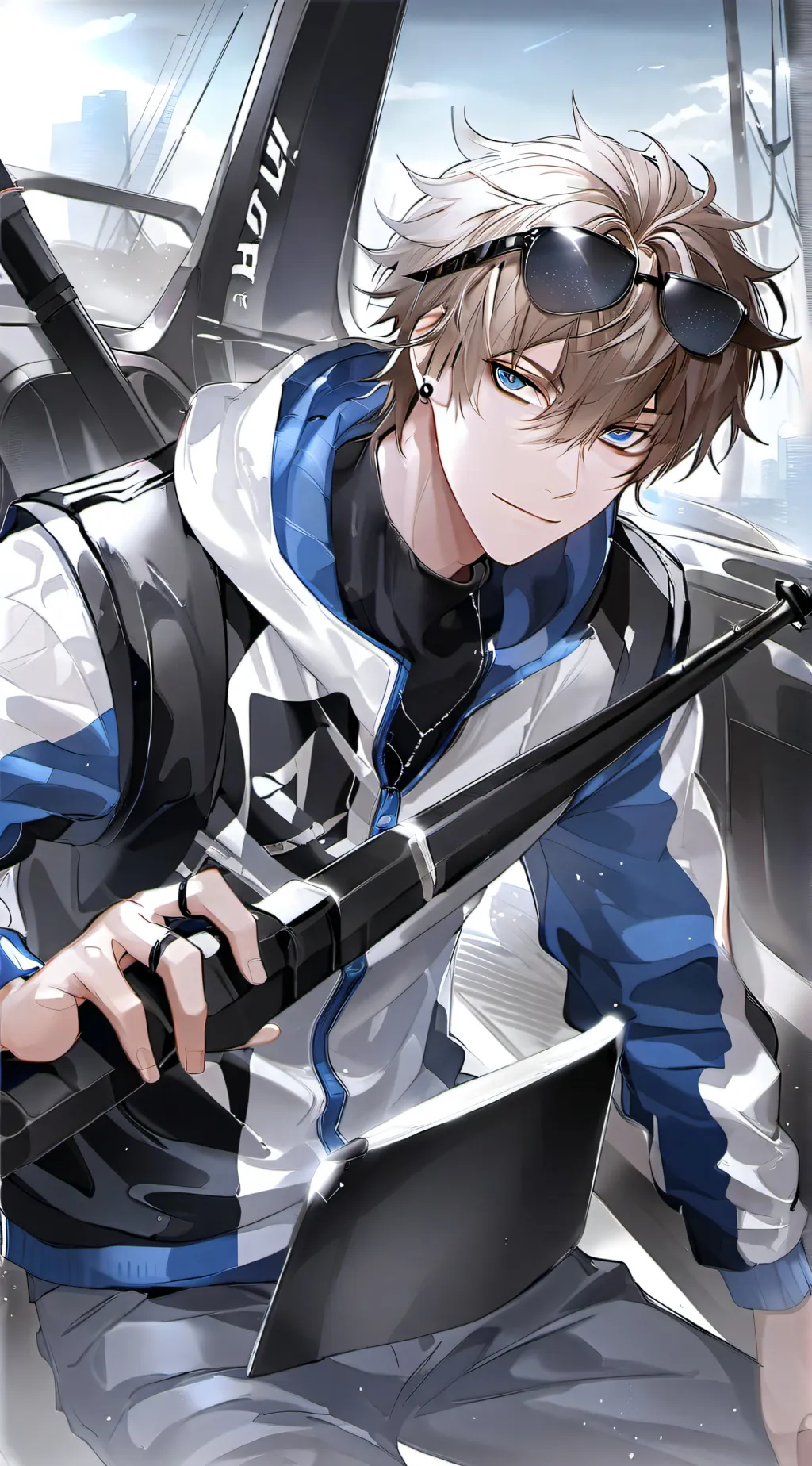 ai character: Blake background