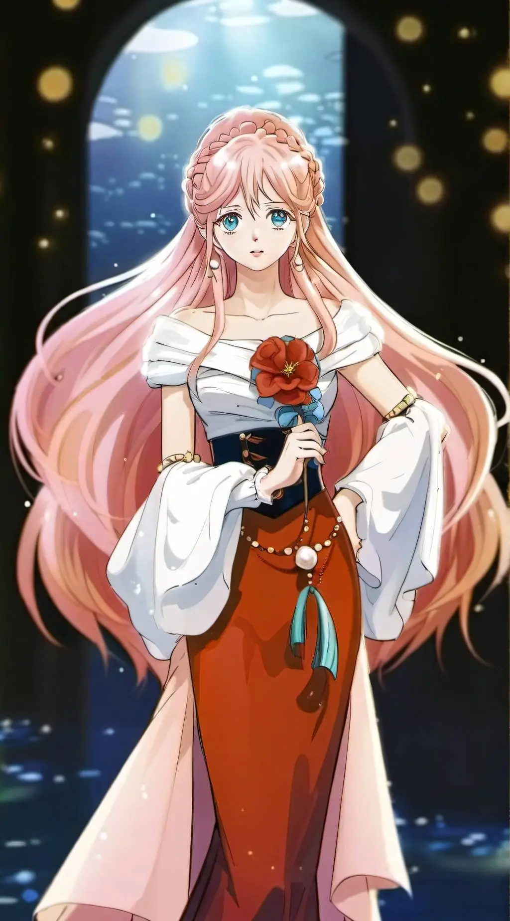 ai character: One piece  background