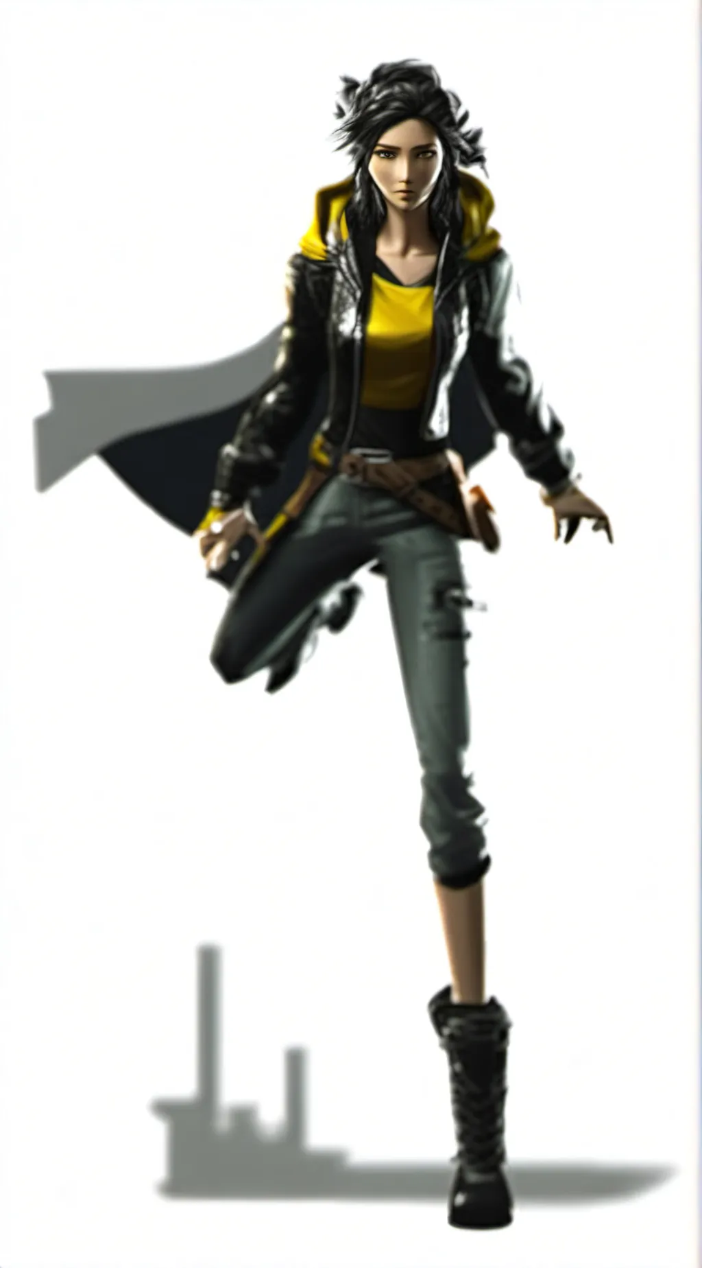 ai character: Sonya blade background