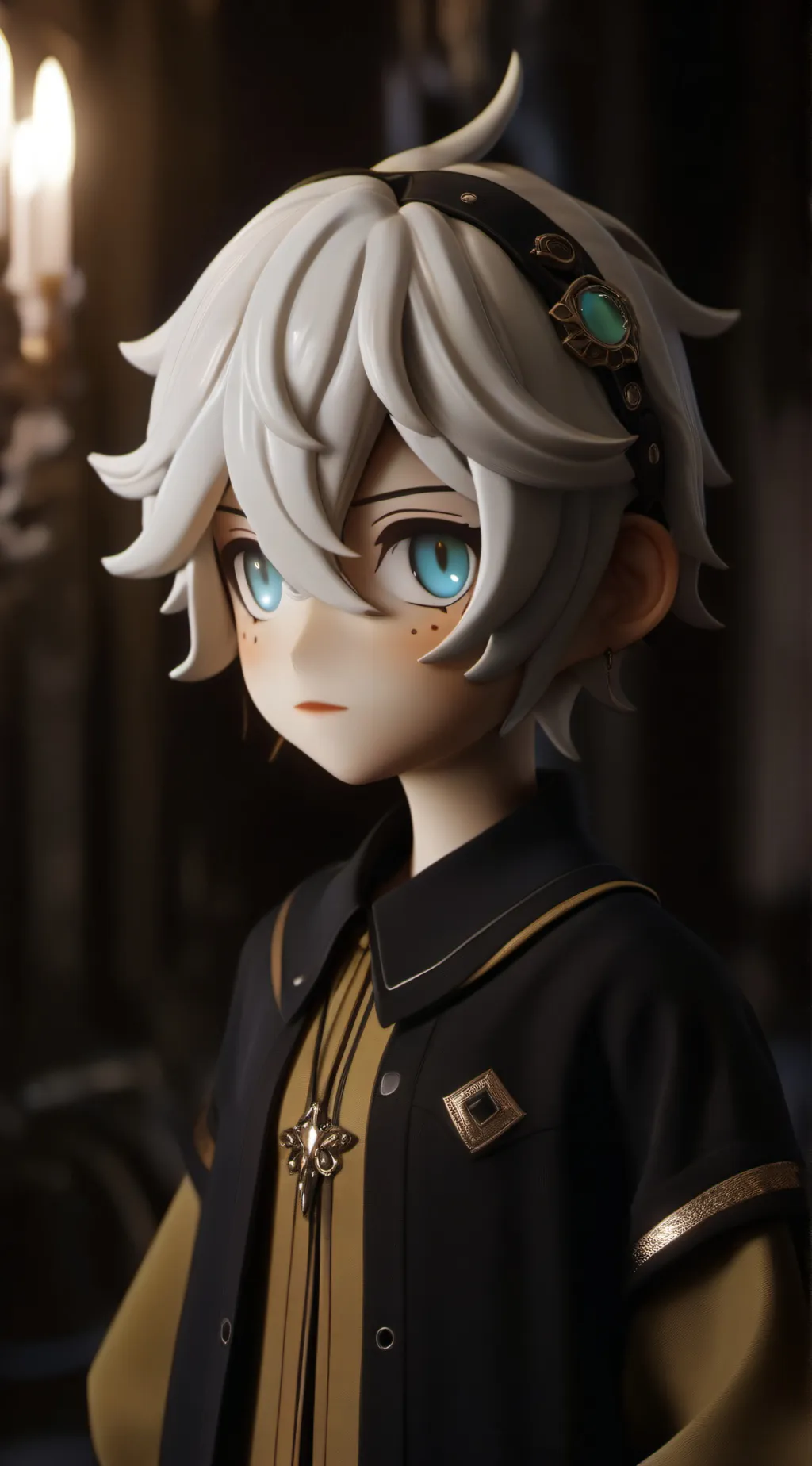 ai character: prom n background
