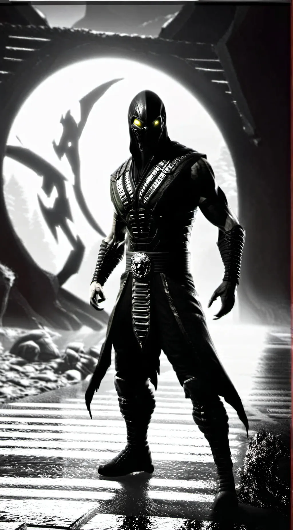 ai character: Alien (MKX) background