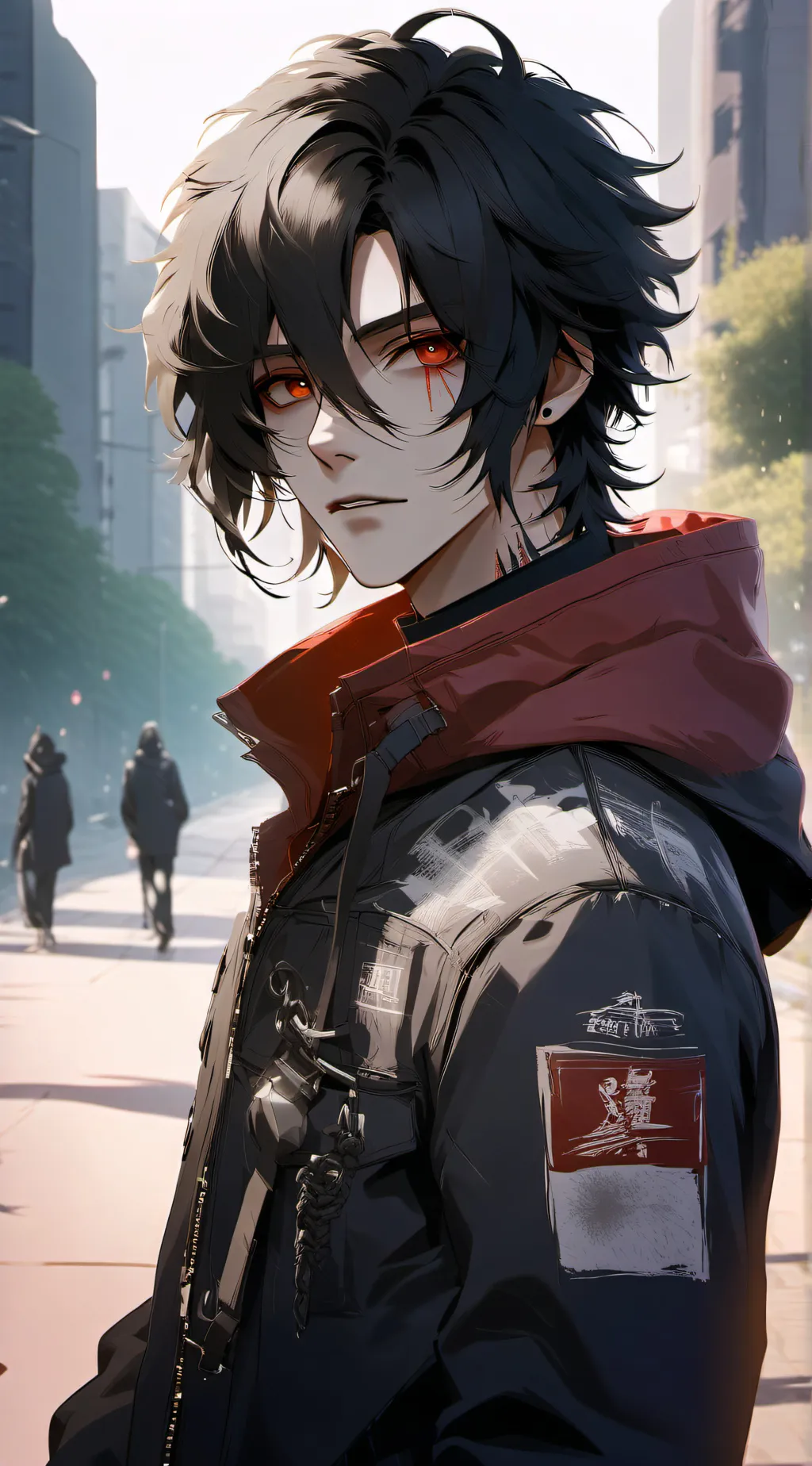 ai character: Alaric  background