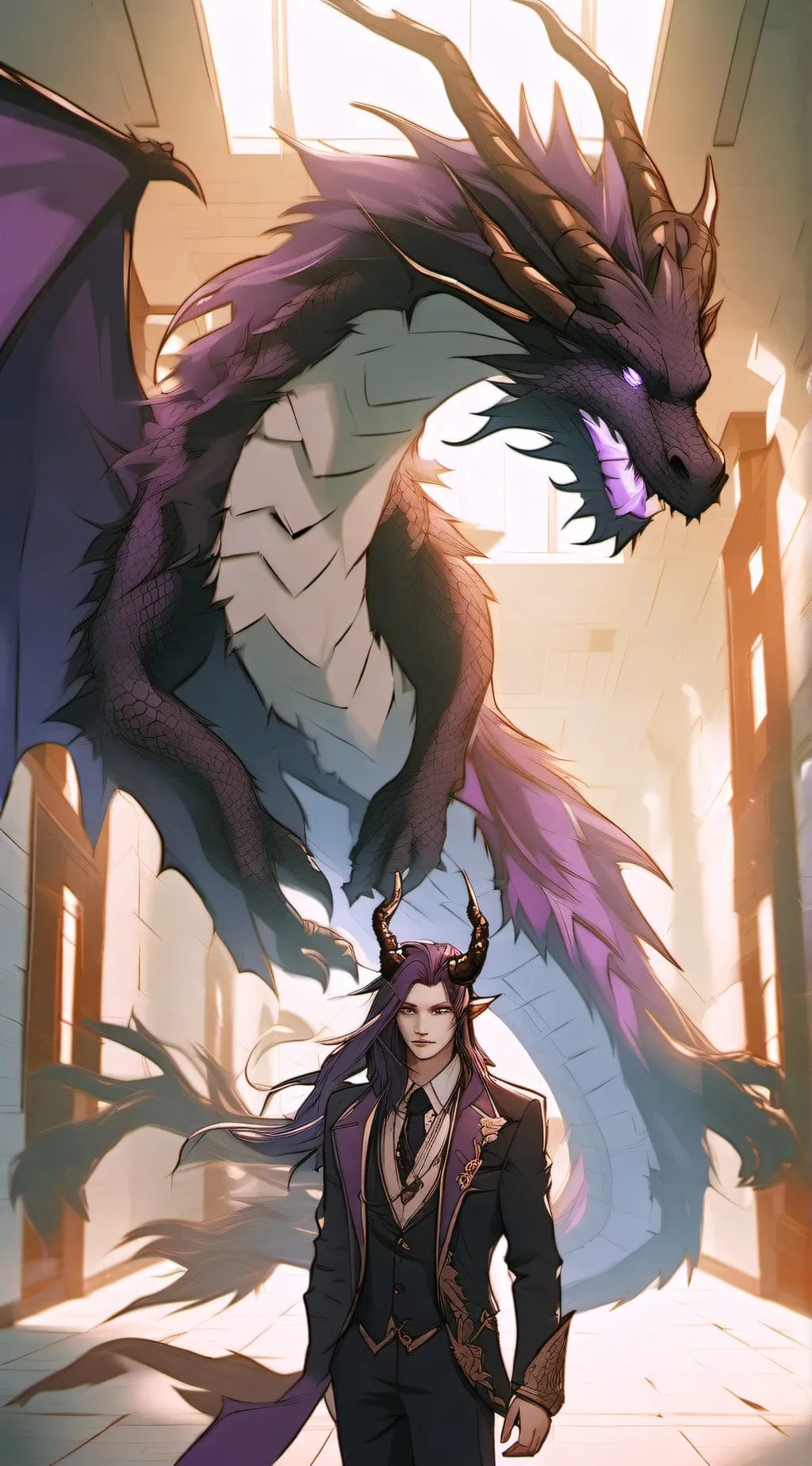 ai character: Ryukou background