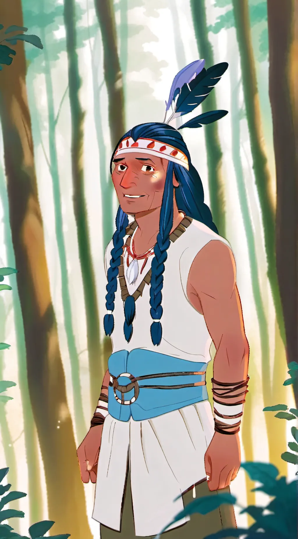 ai character: Chief Powhatan background