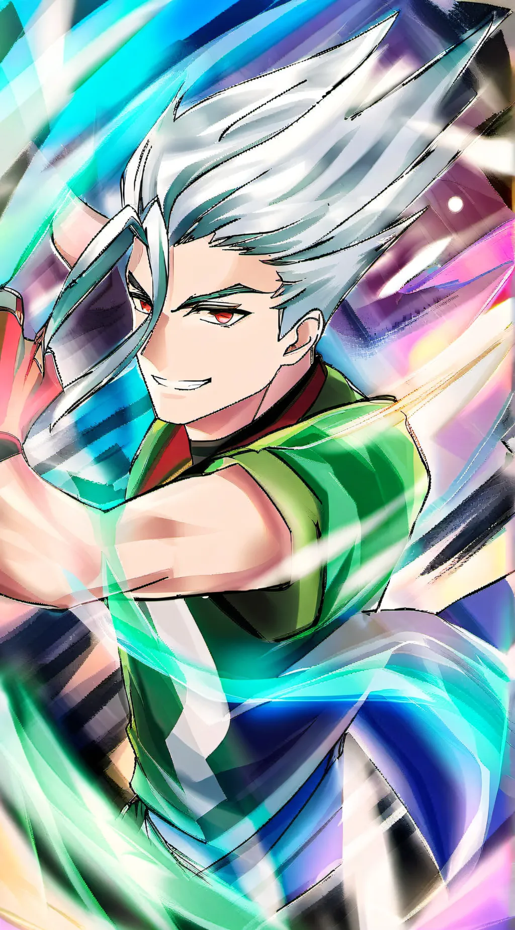 ai character: Senku background
