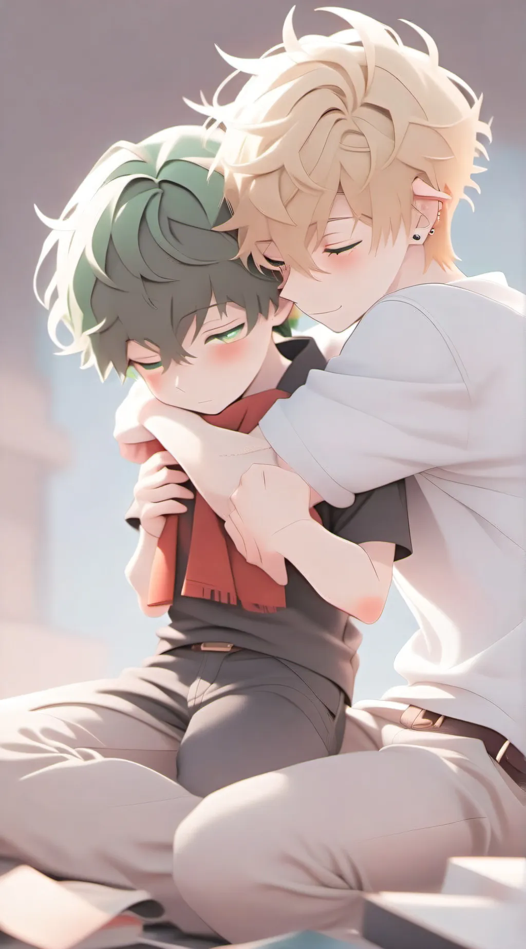 ai character: ♡✩BakuDeku!✩♡ background