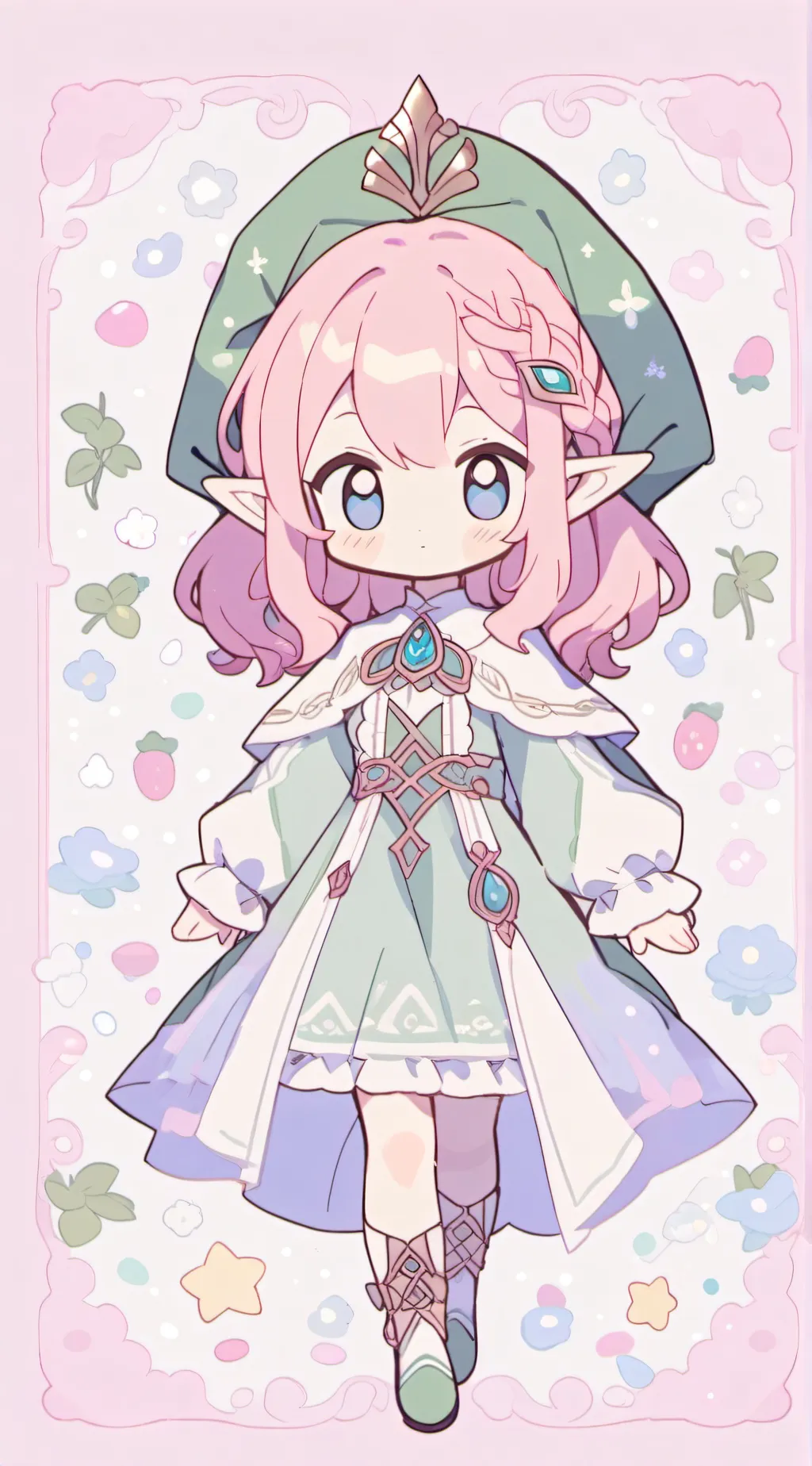 ai character: 🌸🌸🌸Flower 🌸🌸🌸 background