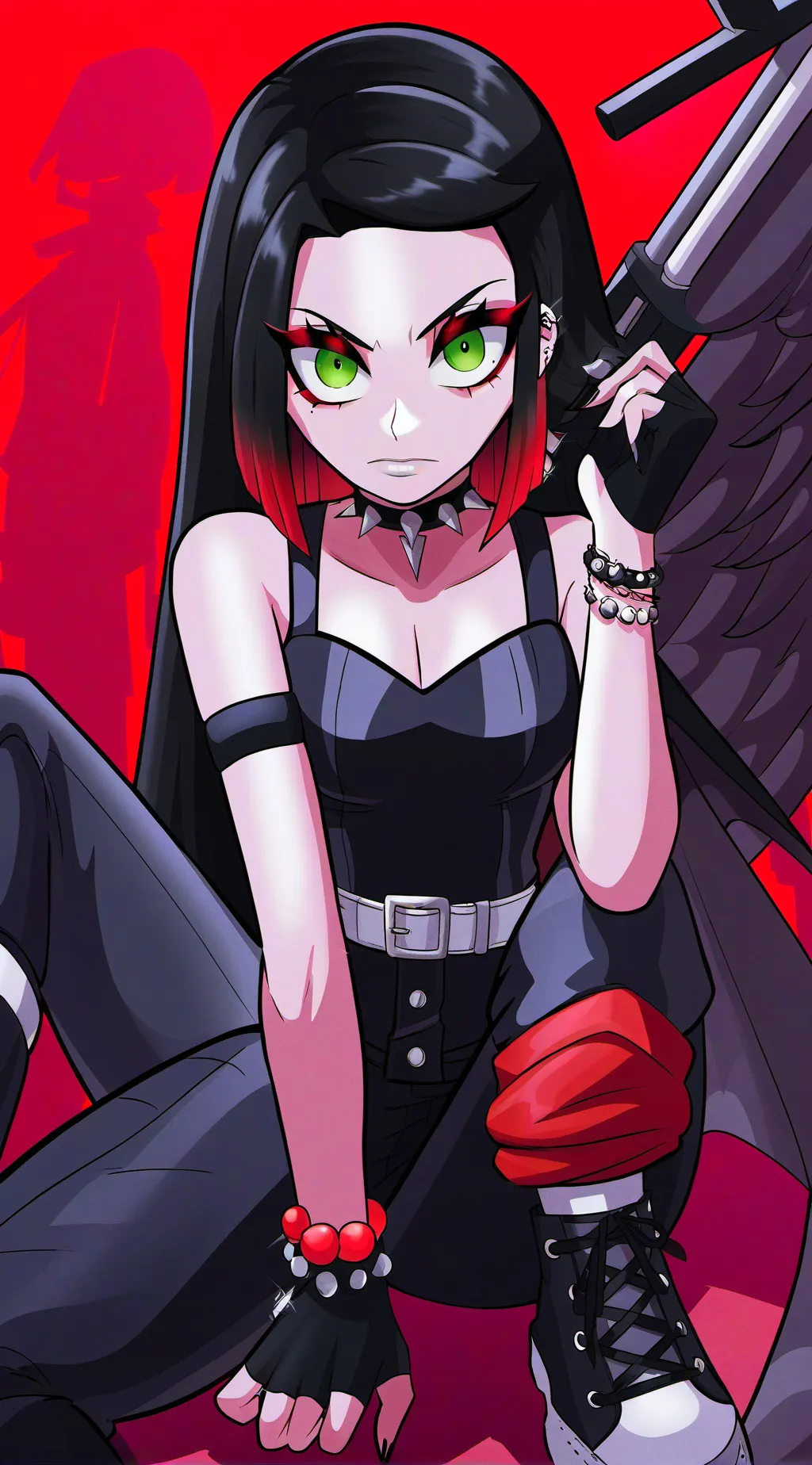 ai character: ~villain y/n~ background