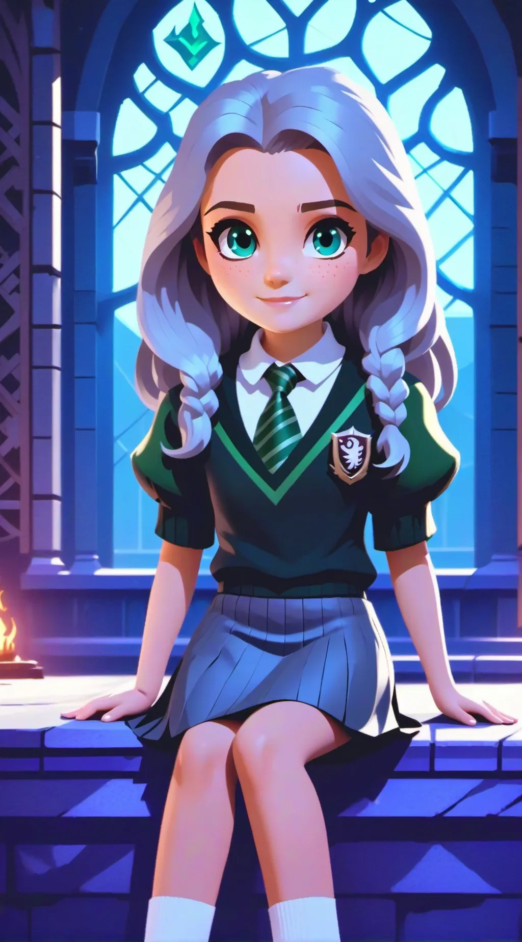 ai character: slytherin boys background