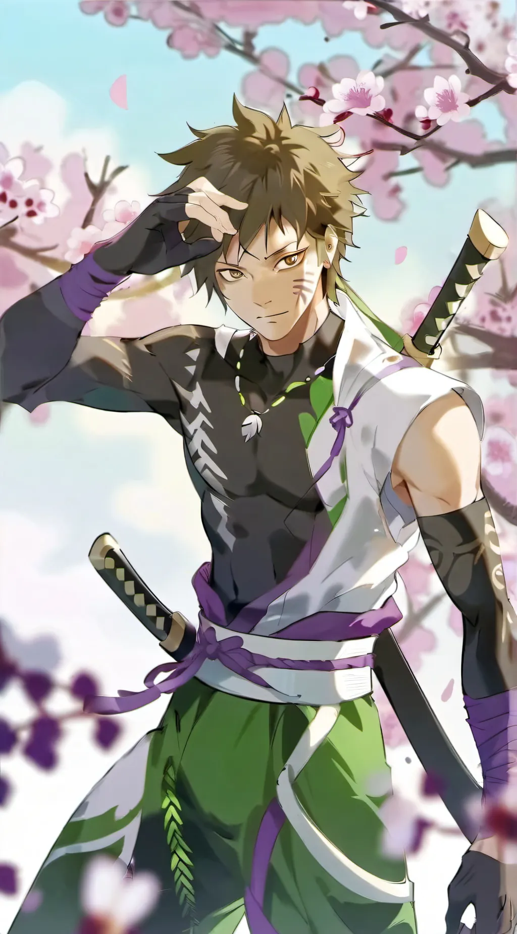 ai character: 勘九郎 background