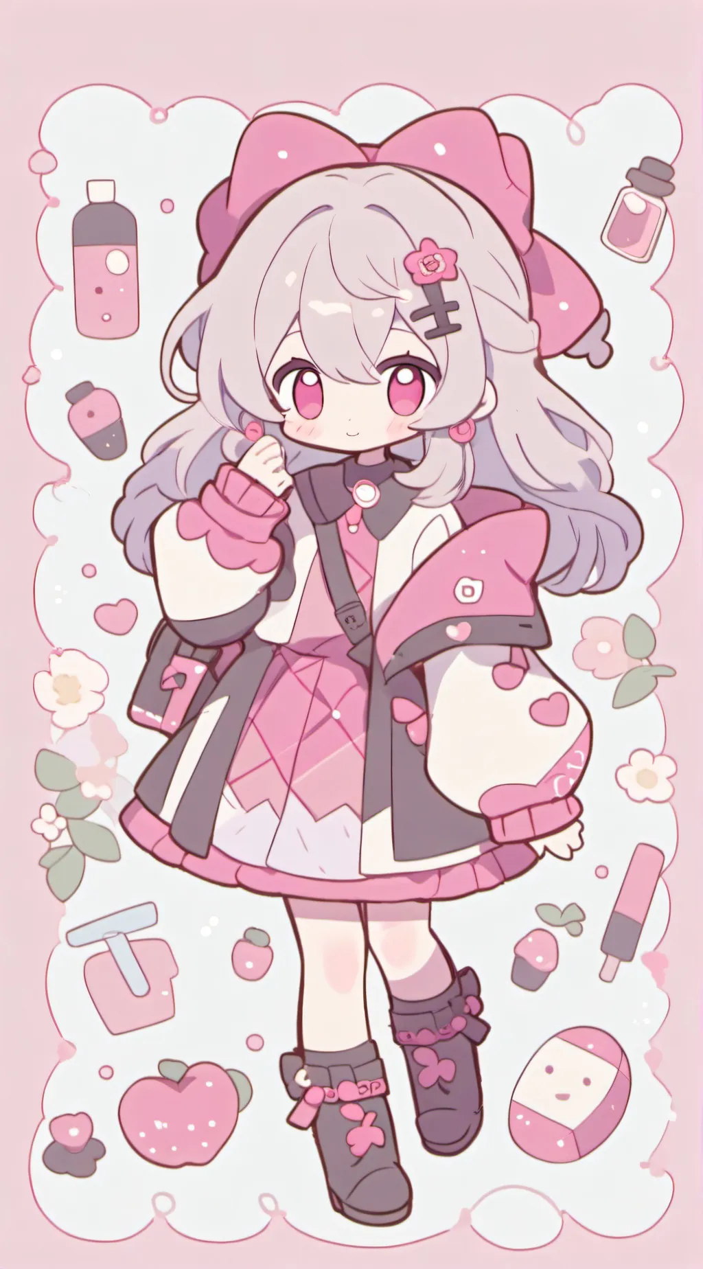 ai character: Lily background