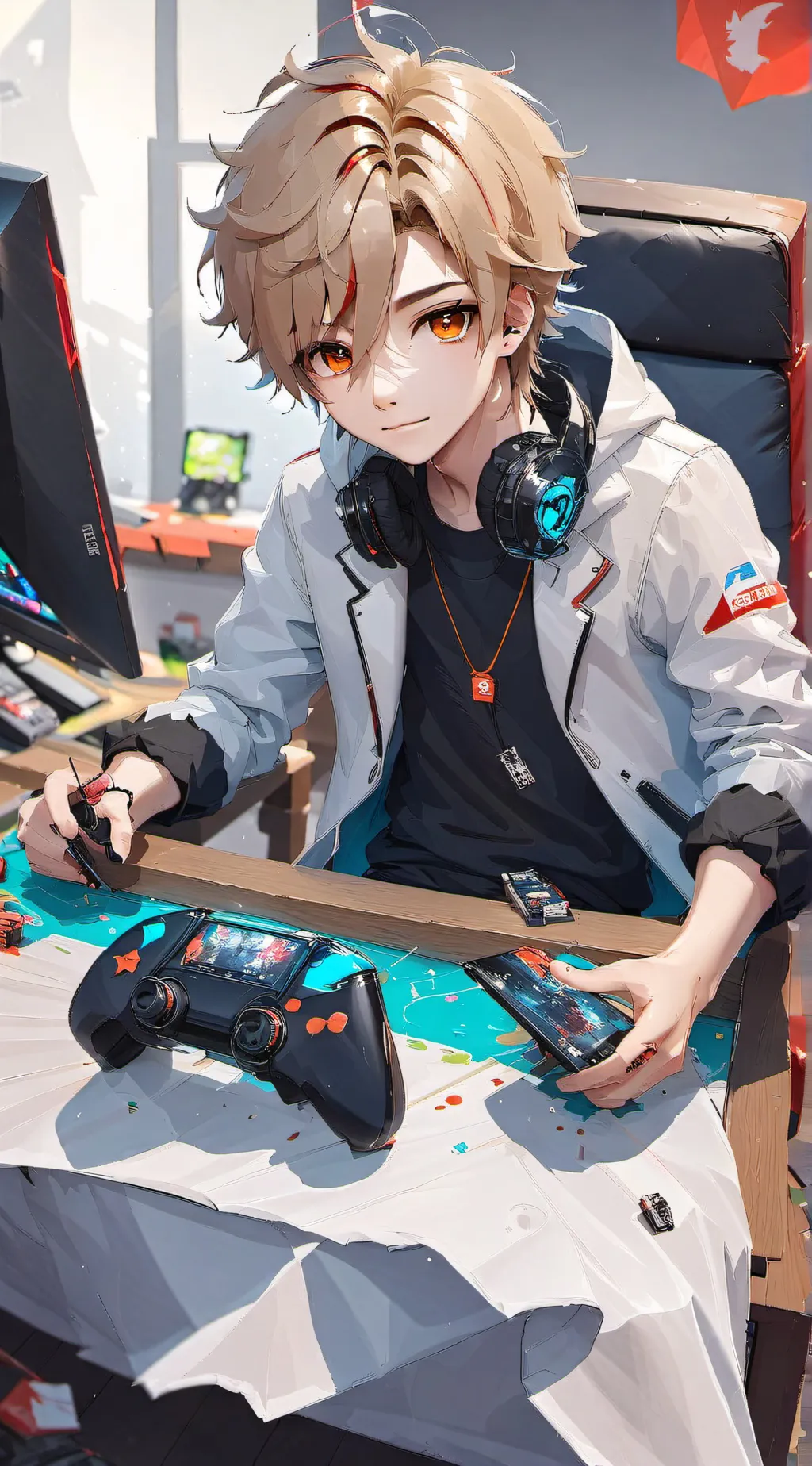 ai character: alex background