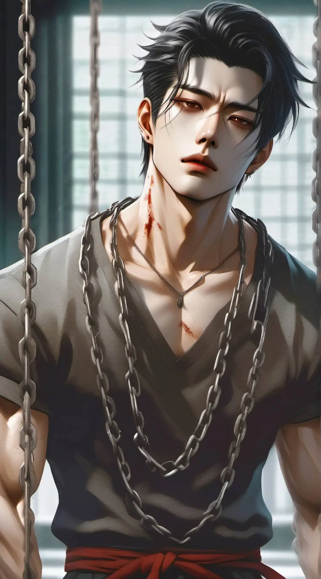 ai character: Ryu Reed  background