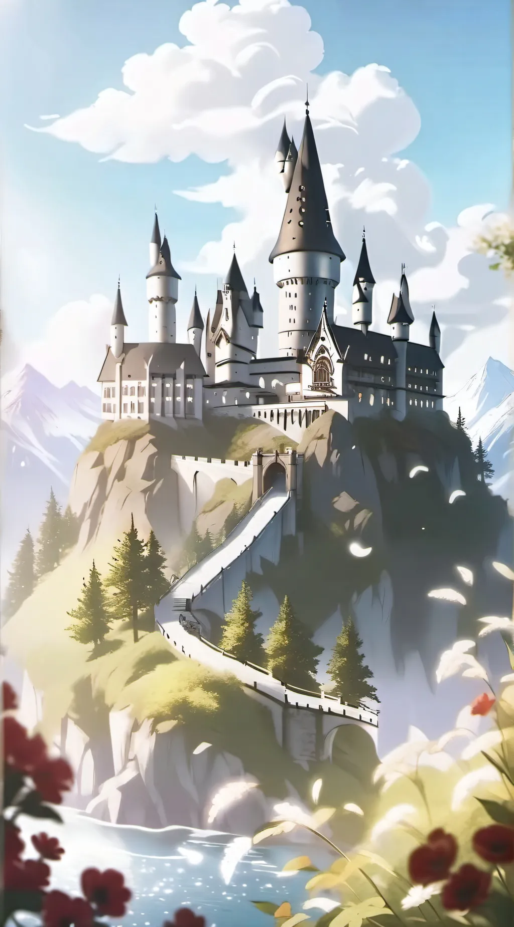 ai character: hogwards background