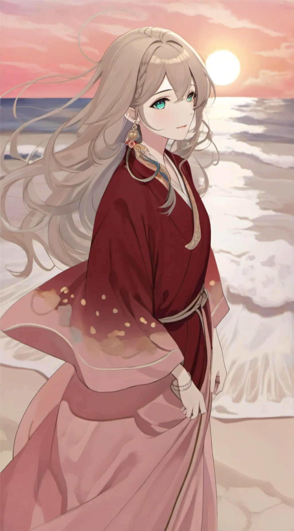 ai character: Kasumi background