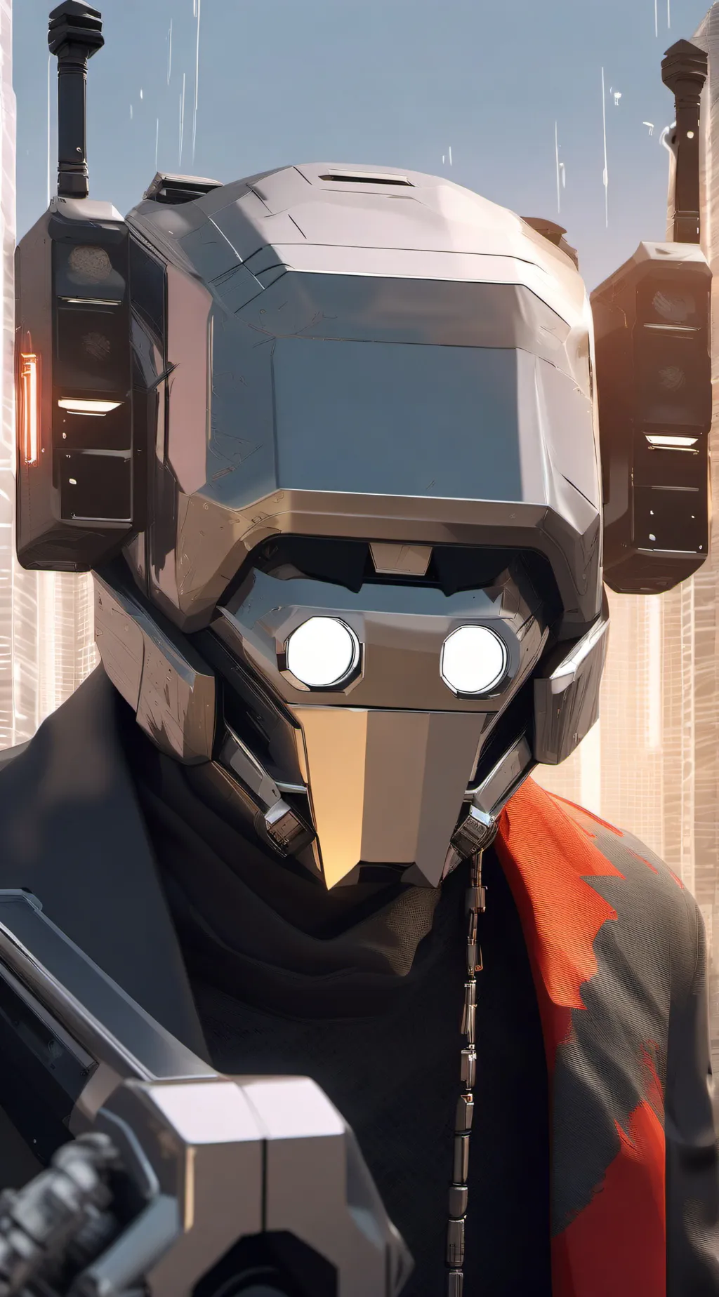 ai character: Arnold  background