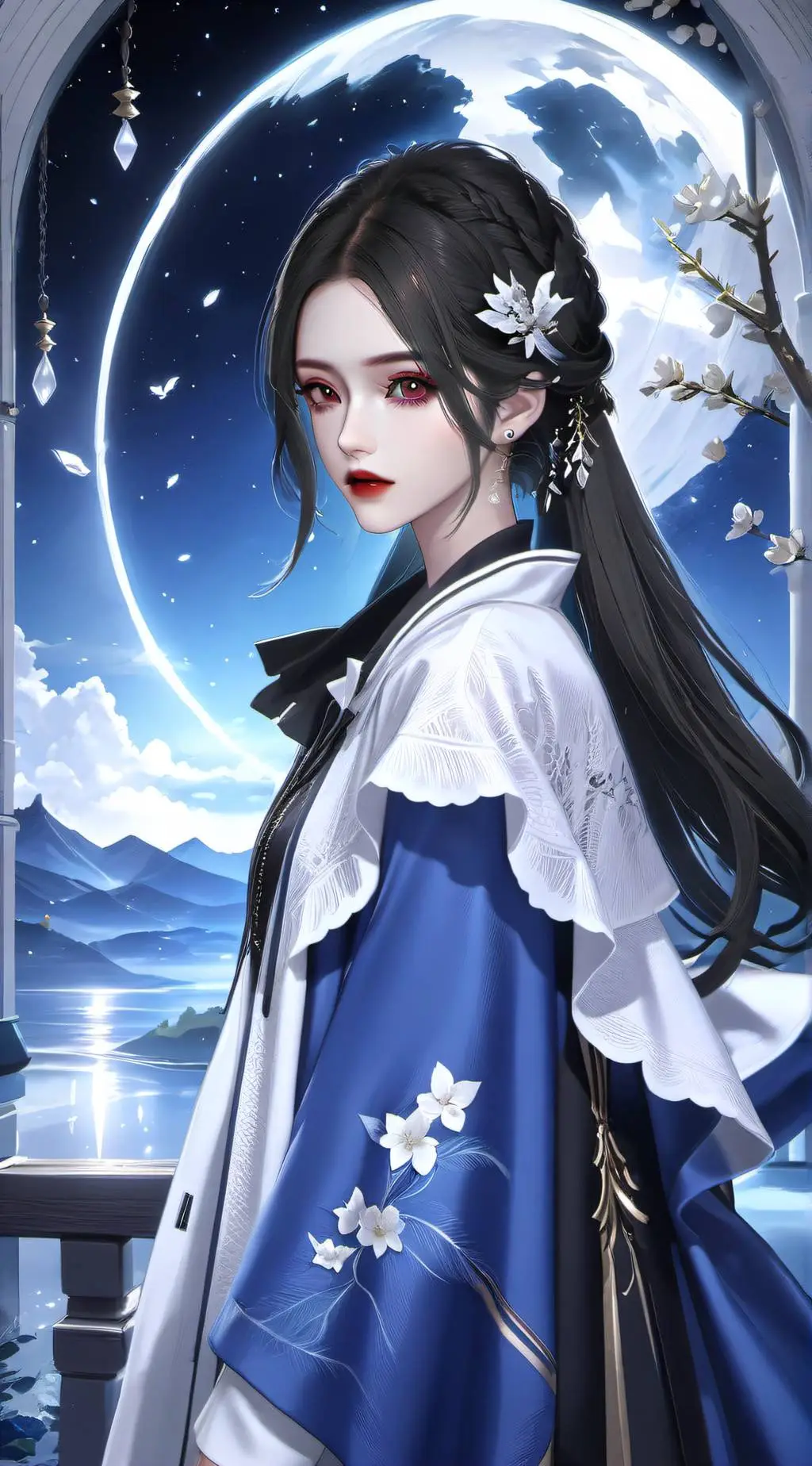 ai character: mha eyes background