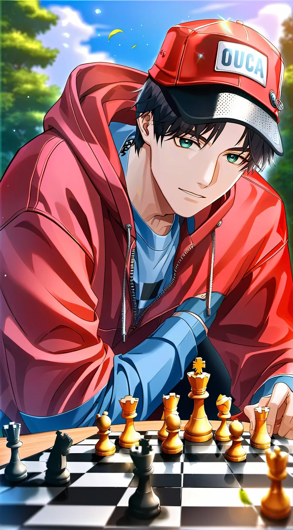 ai character: S. Ches background
