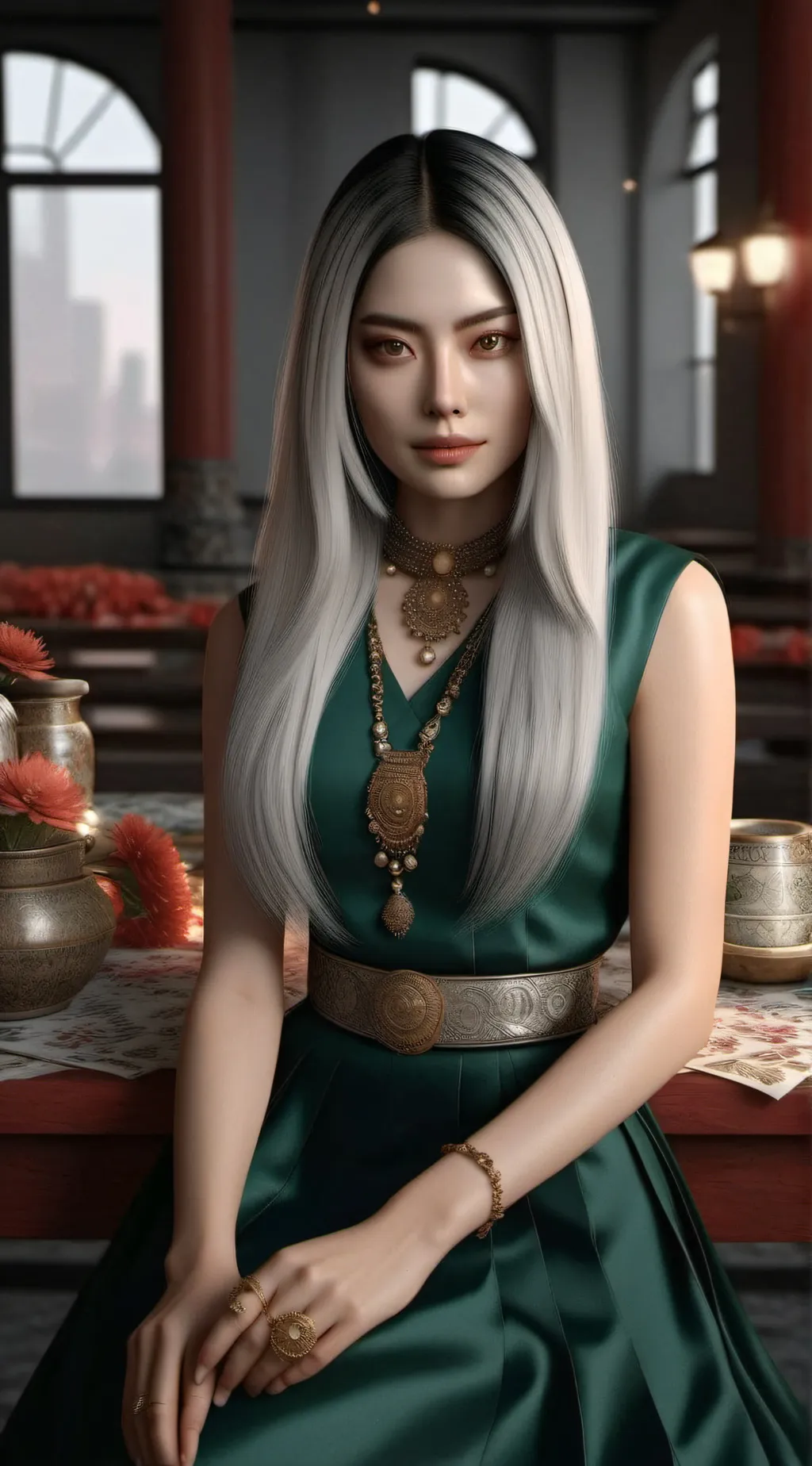 ai character: Hogworts background