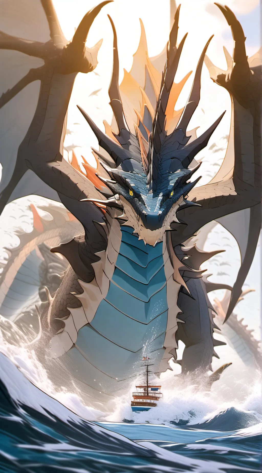 ai character: Tidal Wave background