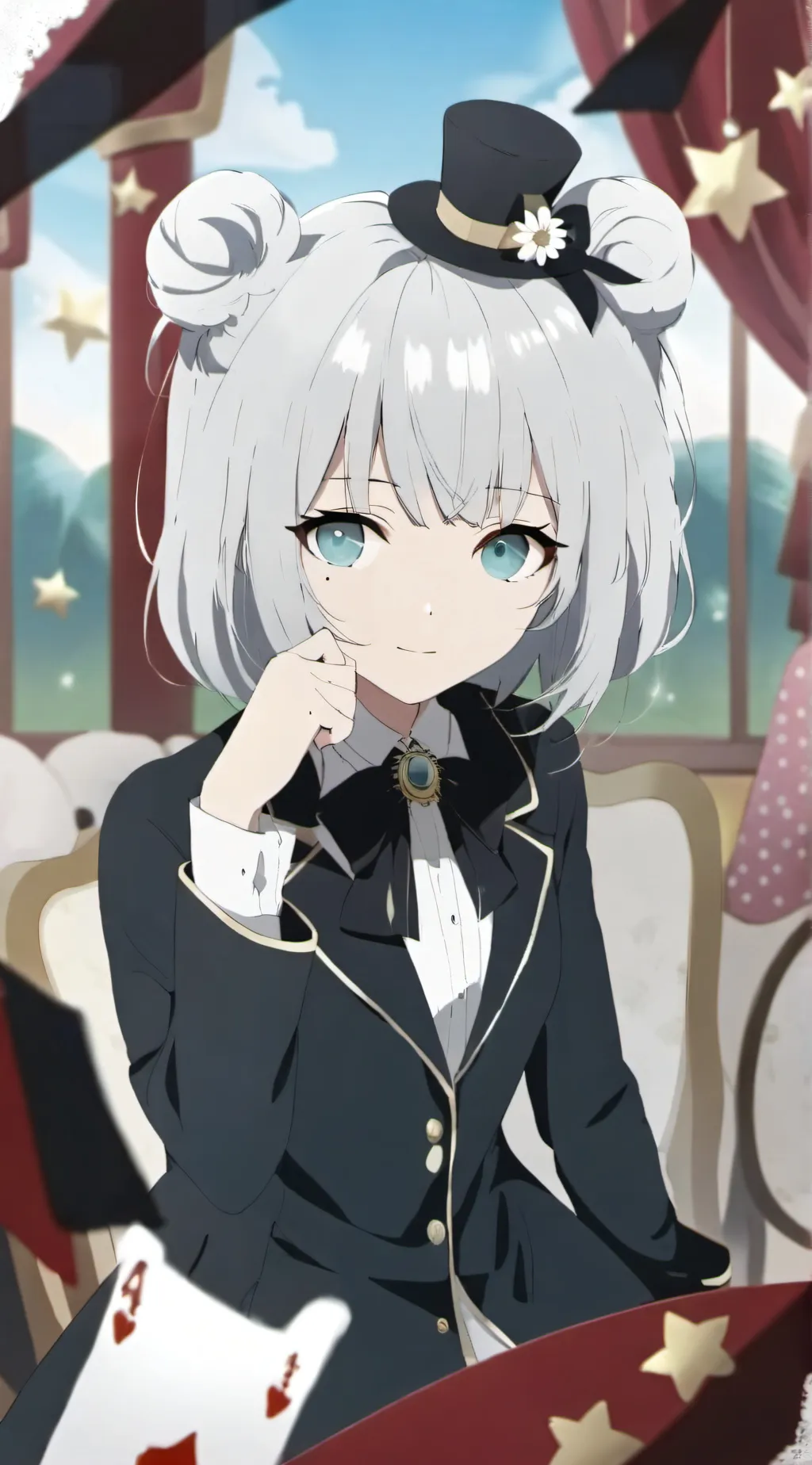 ai character: Sarah background