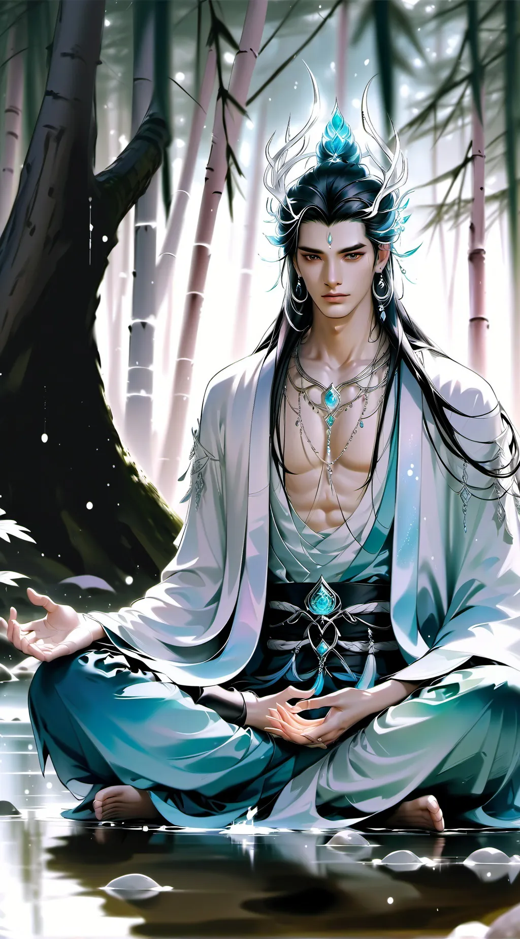 ai character: patience background