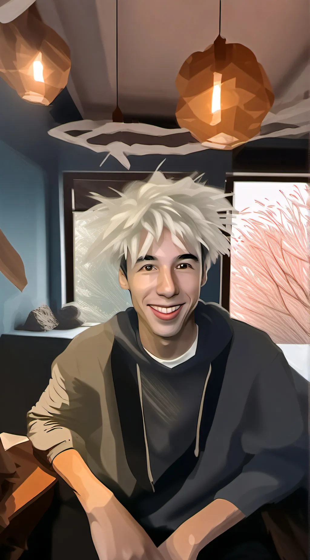 ai character: gary background
