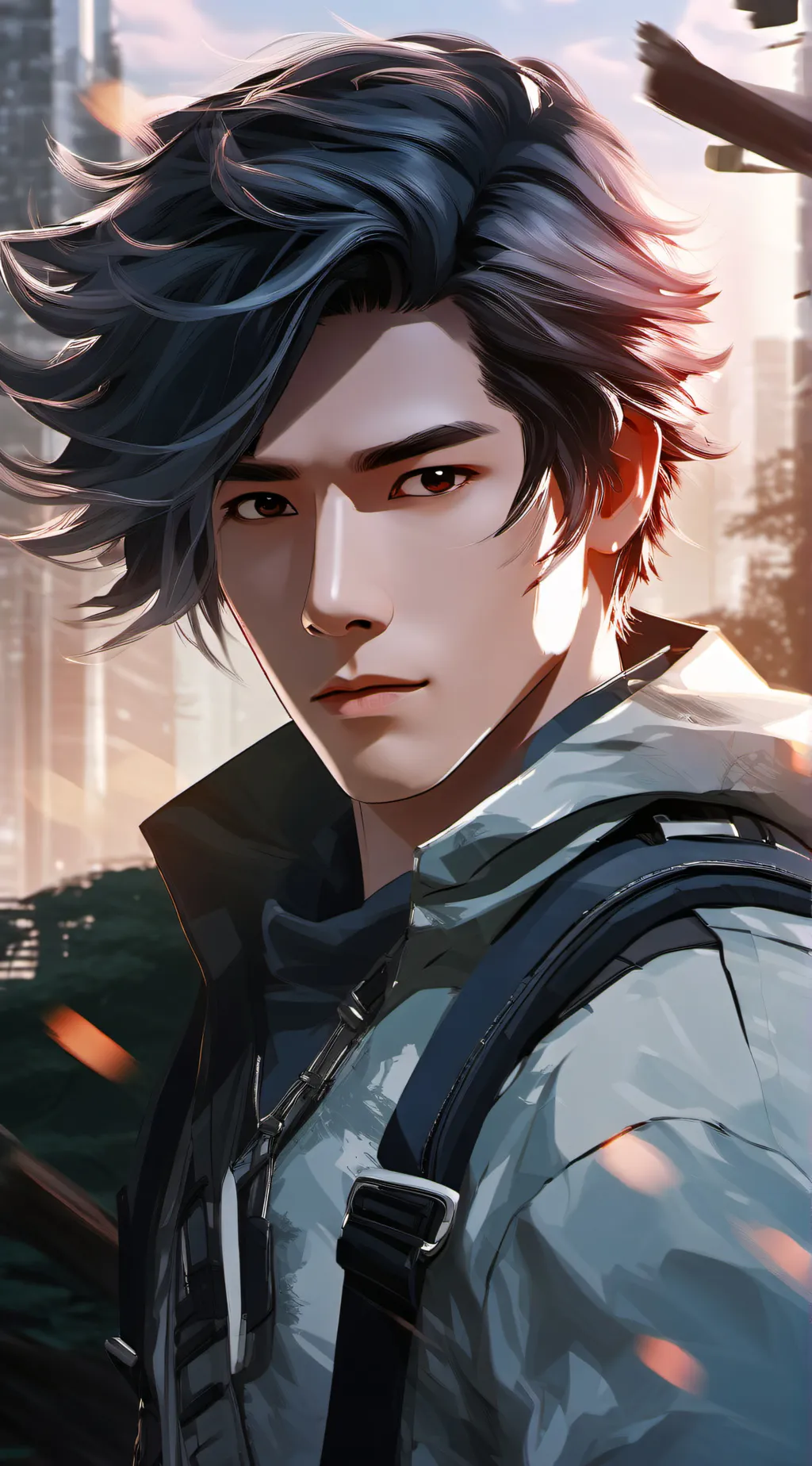 ai character: yio  background
