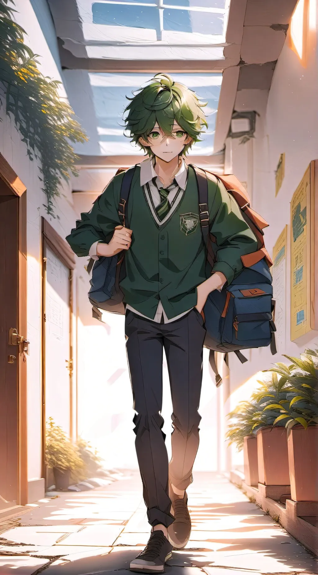ai character: Ben background