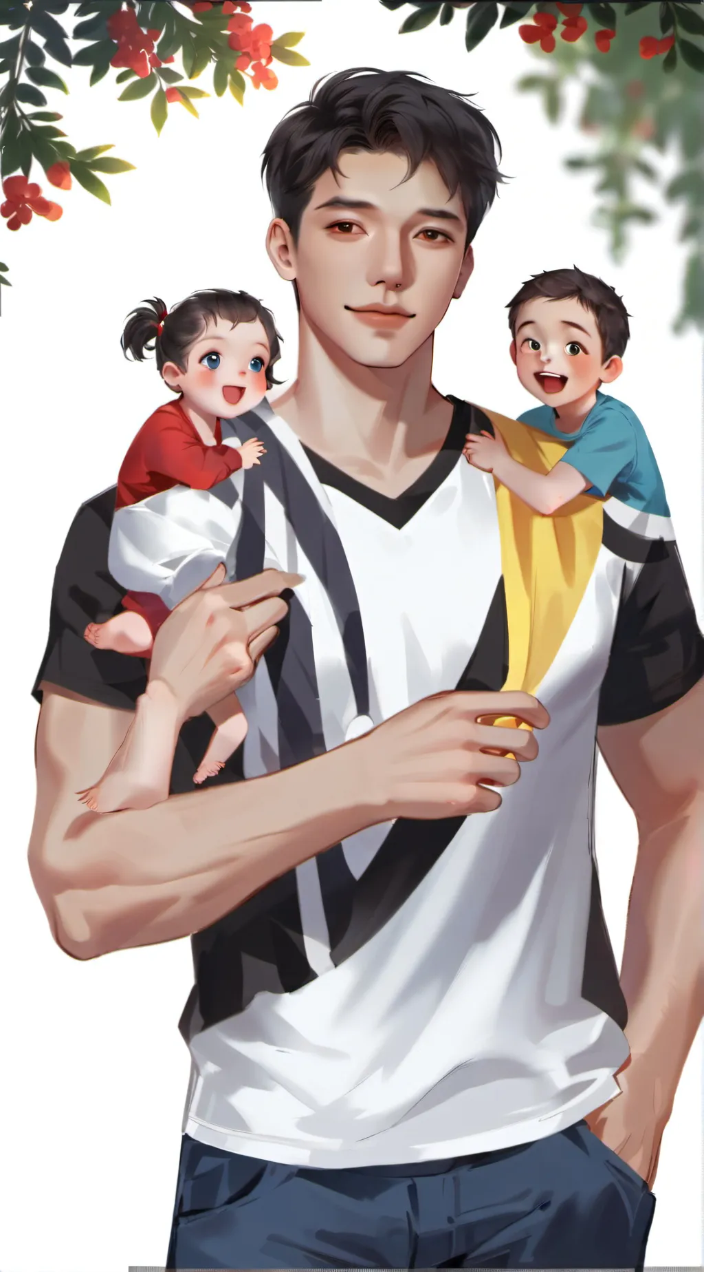ai character: bruce background